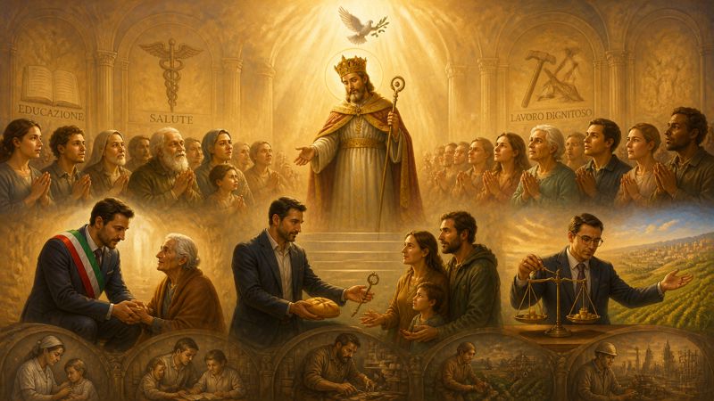 Preghiera comunitaria a Sant'Edoardo il Confessore per l'equità degli amministratori pubblici