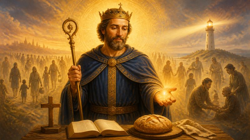 Intercessione a Sant'Edoardo il Confessore per la rettitudine dei fedeli cristiani
