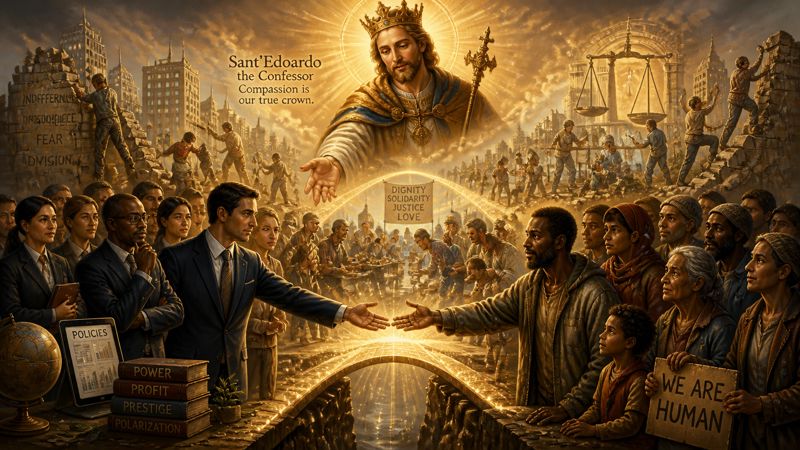 Preghiera comunitaria a Sant'Edoardo il Confessore per la carità dei governanti verso i poveri