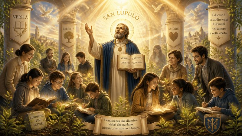 Invocazione a San Lupulo di Capua per insegnanti liberi di educare alla verità