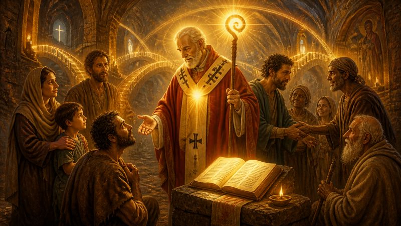 Preghiera di intercessione a San Callisto I per la saggezza dei pastori nella guida della Chiesa