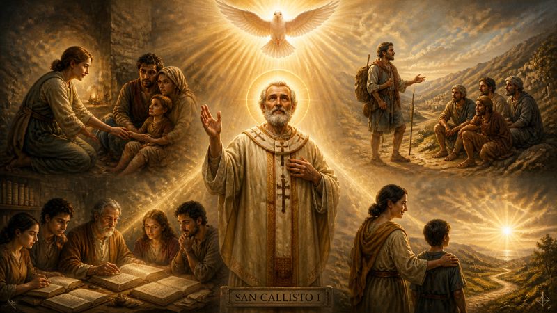 Atto di fede a San Callisto I per la fedeltà dei catechisti nel servizio
