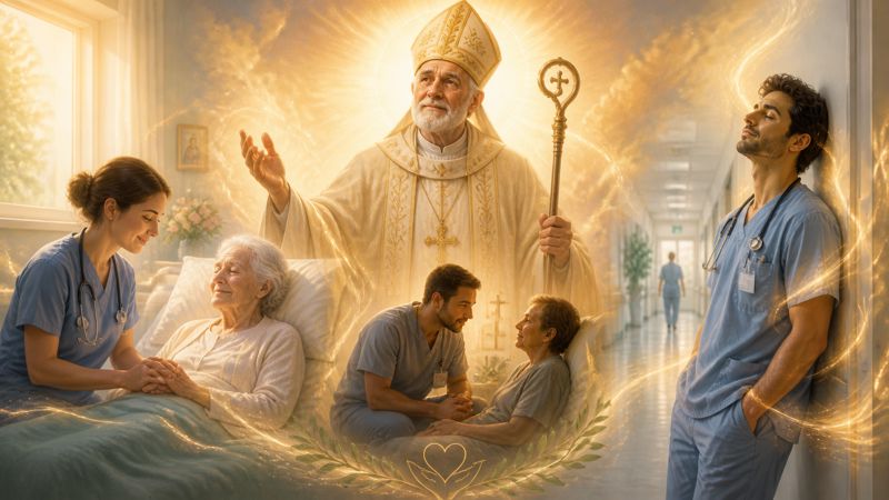 Ringraziamento a San Donaziano di Reims per la gratitudine verso chi assiste i malati