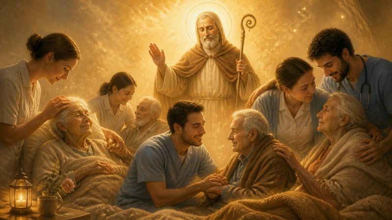 Ringraziamento a San Venanzio di Luni per la gratitudine verso chi assiste i malati