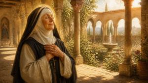Meditazione a Santa Angadrisma per la pace nel silenzio e nella preghiera