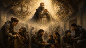 Preghiera di intercessione a San Domenico Loricato per la carità che raggiunge chi è povero