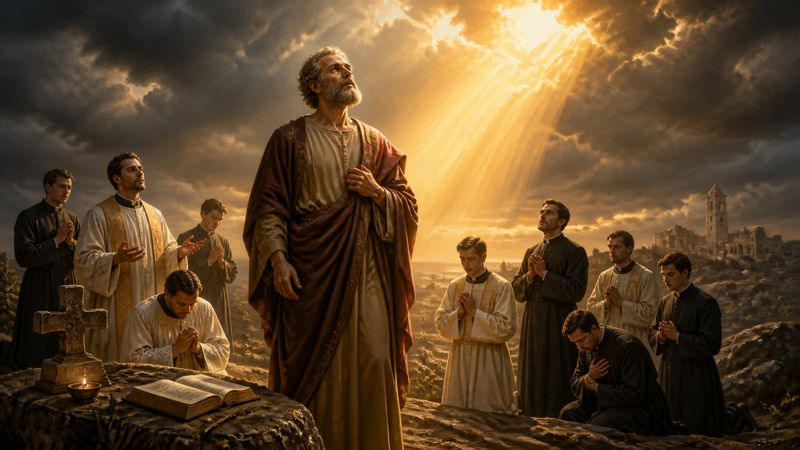 Offerta spirituale a San Modesto di Capua per la fedeltà dei pastori nelle prove