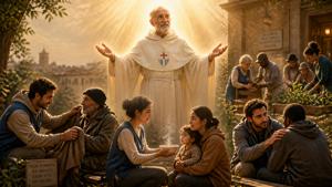 Preghiera di intercessione a Beato Francesco da Silos per la carità che raggiunge chi è povero