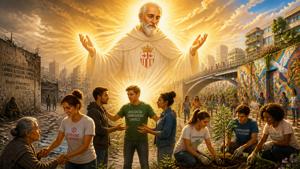 Preghiera comunitaria a Beato Francesco da Silos per comunità che costruiscono la pace