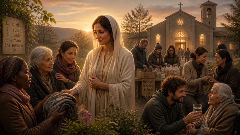 Intercessione alla Beata Anna Maria Aranda Riera per le donne aiutate dalle parrocchie