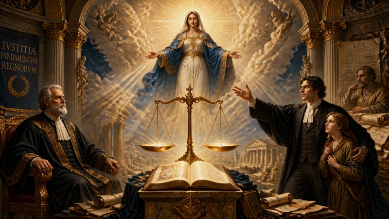 Intercessione a San Selyf di Cornovaglia per magistrati e avvocati giusti