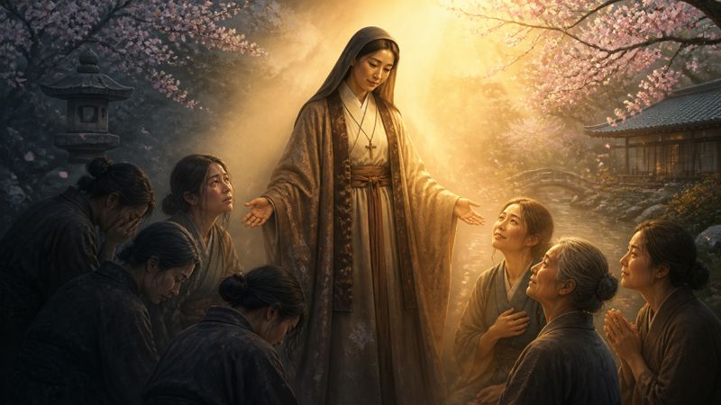 Supplica a Santa Maddalena di Nagasaki per le vedove nel dolore della perdita