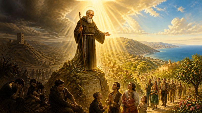 Preghiera a San Francesco di Paola per la speranza della Calabria