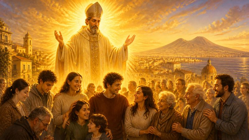 Preghiera a San Ciro per la speranza della comunità di Portici
