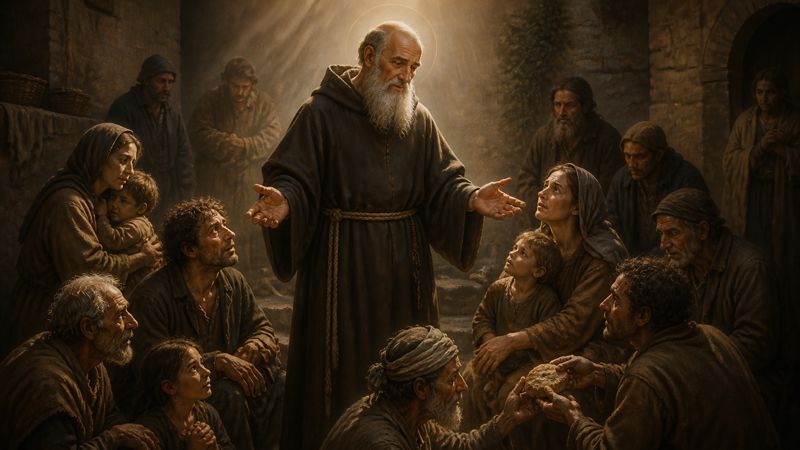 Supplica a San Francesco di Paola per chi vive difficoltà economiche