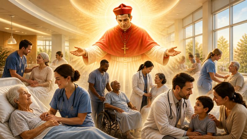 Preghiera comunitaria a San Carlo Borromeo per la salute di tutti negli ospedali