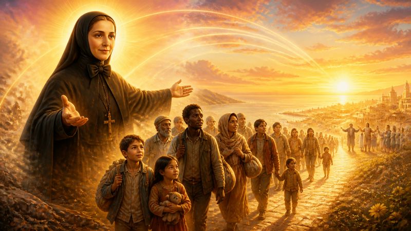Intercessione a Santa Francesca Saverio Cabrini per la speranza dei migranti