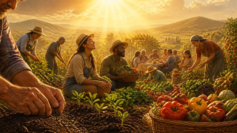 Benedizione a Dio Padre per il lavoro degli agricoltori