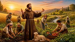 Preghiera a San Francesco d'Assisi per i giovani agricoltori e il bene comune