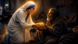 Supplica a Santa Teresa di Calcutta per il sostentamento delle persone senza dimora