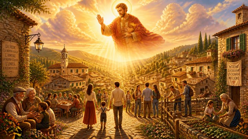 Preghiera di affidamento a Sant’Ansano per il futuro di Alviano
