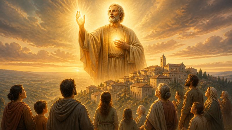 Preghiera di affidamento a San Crispolto per il futuro di Bettona