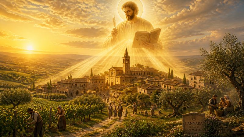 Preghiera di ringraziamento a San Matteo apostolo per i doni ricevuti dalla comunità di Cannara