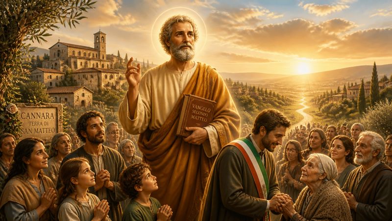 Preghiera a San Matteo apostolo per chi amministra Cannara
