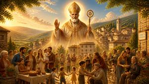 Invocazione a San Nicola di Bari per la comunità di Cerreto di Spoleto