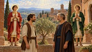 Preghiera ai Santi Gervasio e Protasio per la pace e la riconciliazione a Città della Pieve