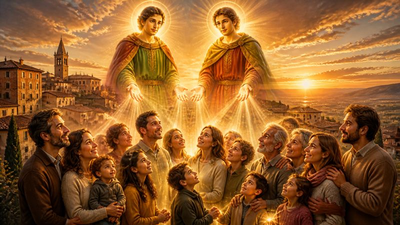 Preghiera ai Santi Gervasio e Protasio per le famiglie di Città della Pieve