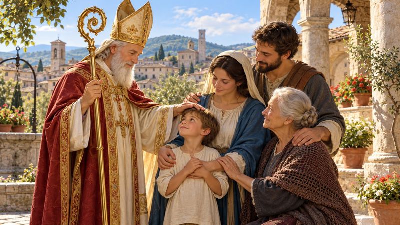 Preghiera a San Florido per l’unità delle famiglie di Città di Castello