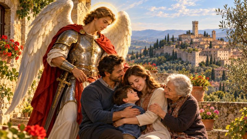 Preghiera a San Michele Arcangelo per l’unità delle famiglie di Corciano