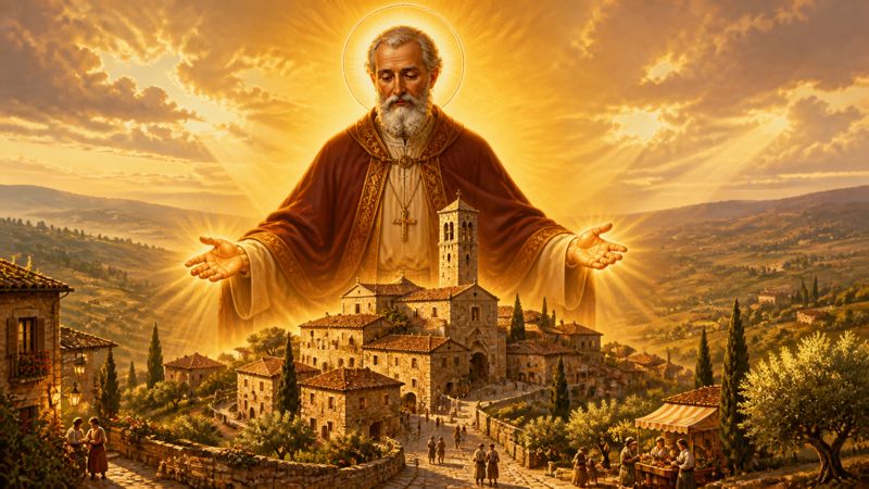 Preghiera a Sant’Eumenio per la protezione di Ficulle
