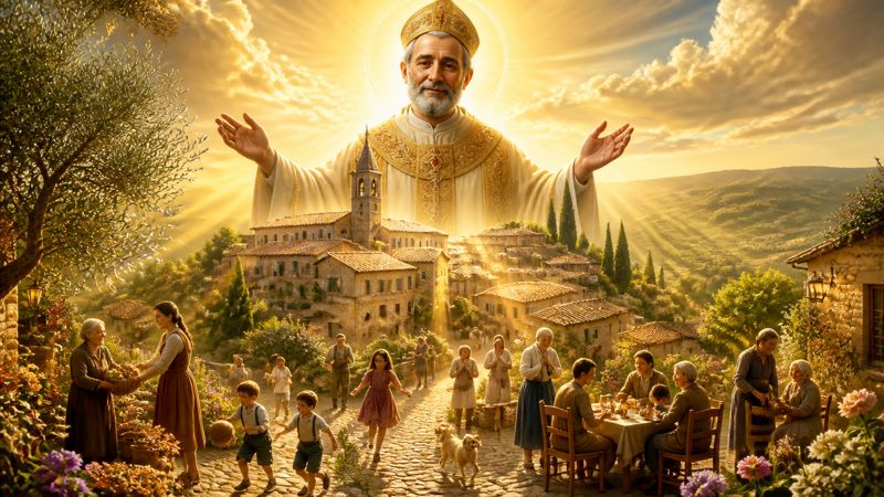 Preghiera di ringraziamento a Sant’Eumenio per i doni ricevuti dalla comunità di Ficulle