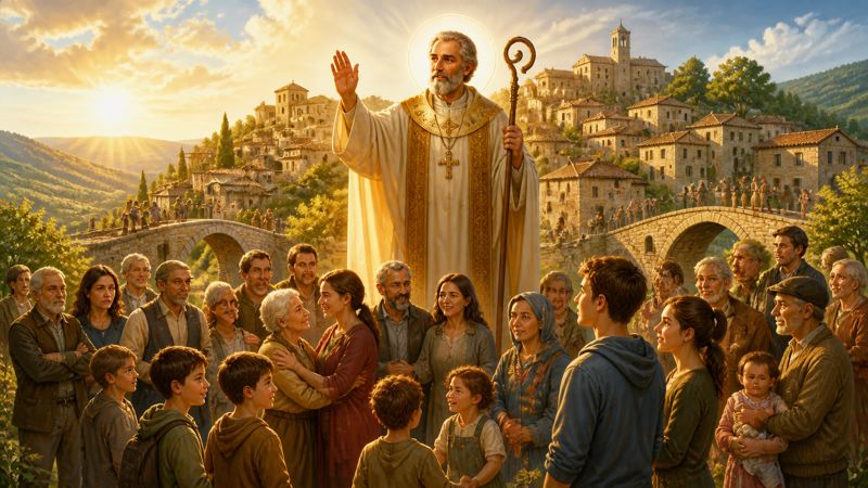 Preghiera a Sant’Eumenio per la pace e la riconciliazione a Ficulle