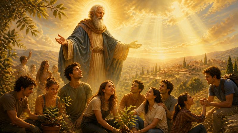 Preghiera a Sant’Eumenio per i giovani di Ficulle