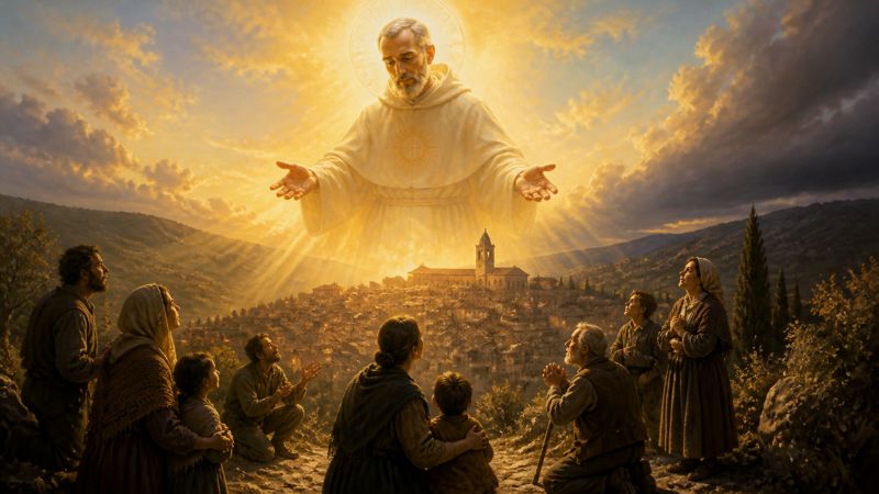 Preghiera al Beato Angelo per chi vive difficoltà a Gualdo Tadino