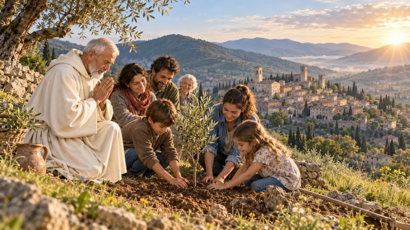 Preghiera al Beato Angelo per la speranza nel futuro di Gualdo Tadino