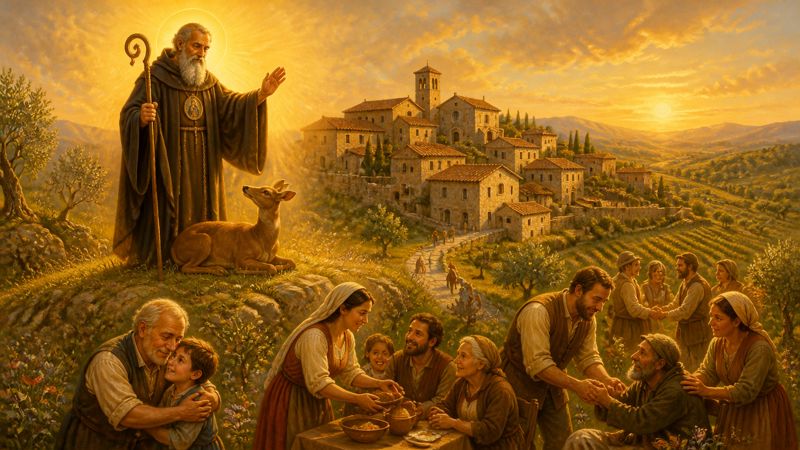 Invocazione a Sant’Egidio Abate per la comunità di Guardea
