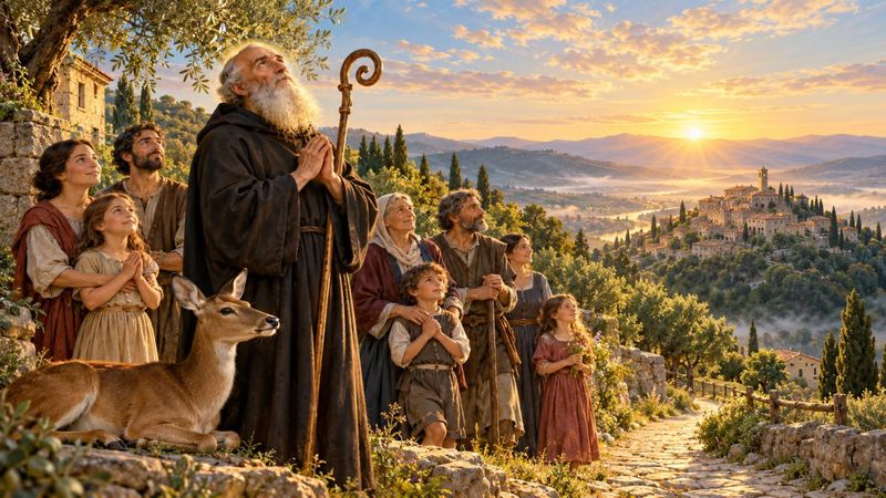 Preghiera a Sant’Egidio Abate per la speranza nel futuro di Guardea