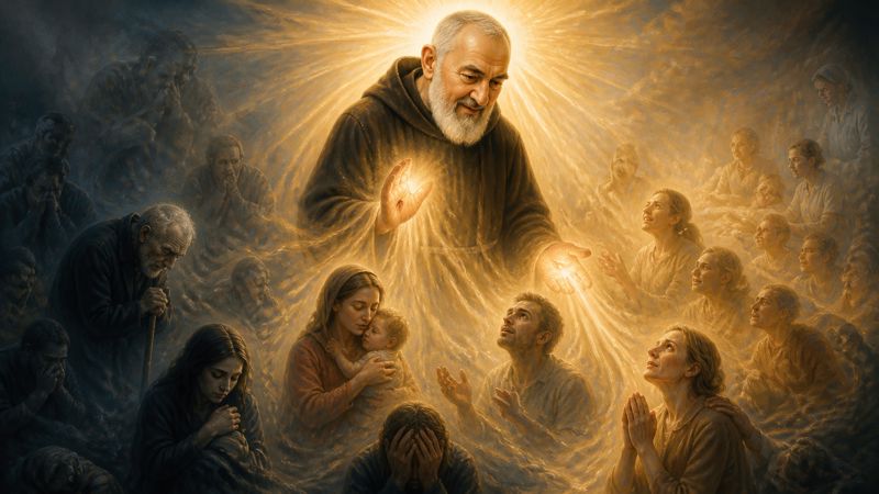 Preghiera a Padre Pio per chi affronta la malattia