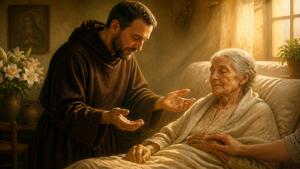 Preghiera a Padre Pio per la salute della madre anziana