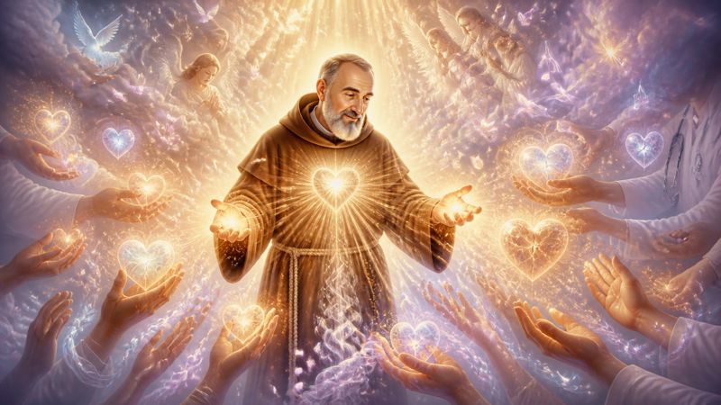 Preghiera a Padre Pio per i malati cardiaci