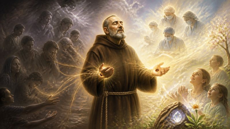Preghiera a Padre Pio per i malati di leucemia