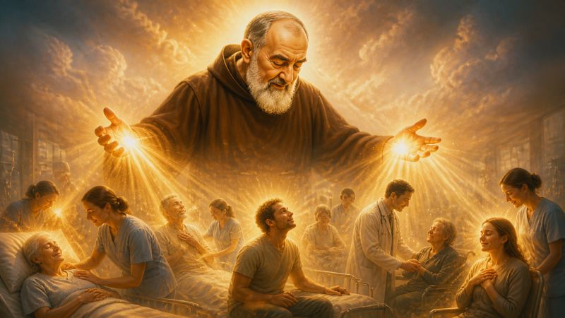 Preghiera a Padre Pio per i malati con infezioni