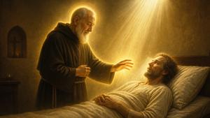 Preghiera a Padre Pio per gli amici malati