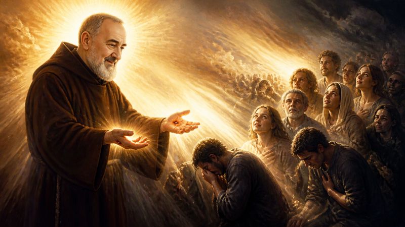 Preghiera a Padre Pio per la guarigione spirituale dei malati nello spirito