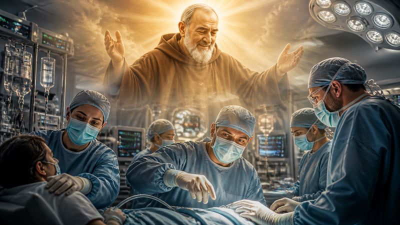 Preghiera a Padre Pio per la saggezza dei medici di emergenza