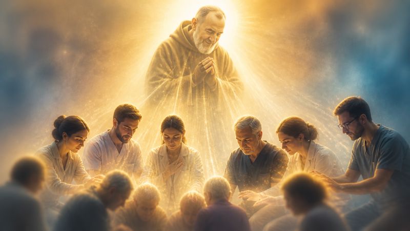 Preghiera a Padre Pio per la sapienza dei terapisti